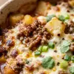 Healthy Loaded Beef and Potato Bake