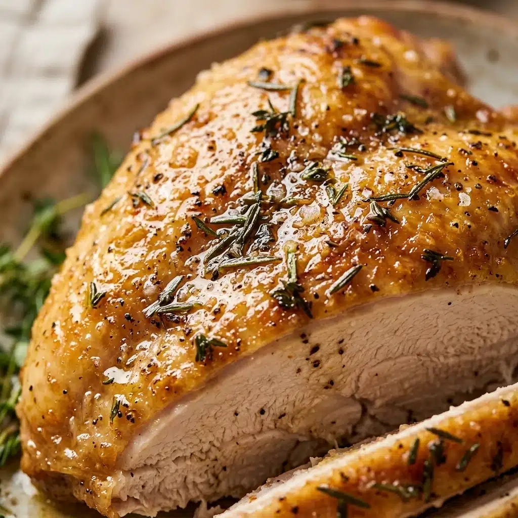 Herb Roasted Thanksgiving Turkey Breast Recipe