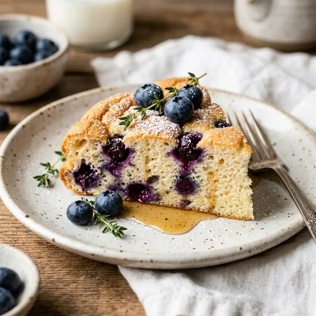 High Protein Blueberry Cloud Bread