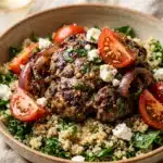 High Protein Burger Bowl