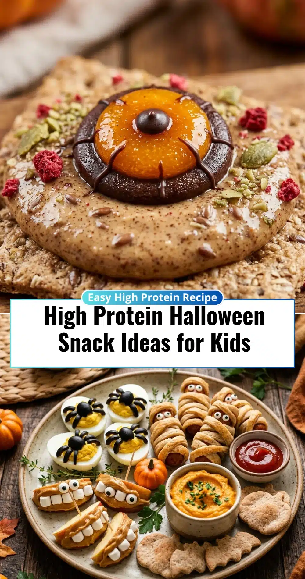 High Protein Halloween Snack Ideas for Kids