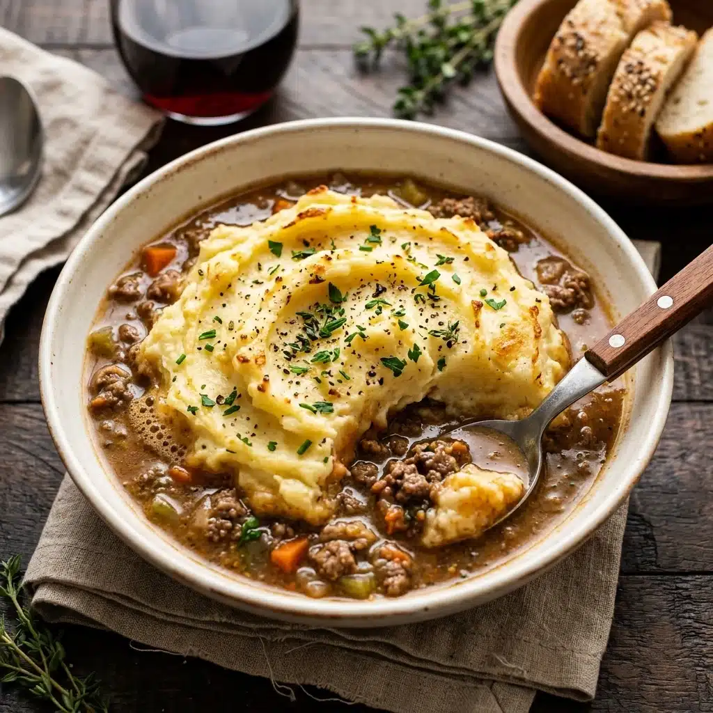 High Protein Shepherd's Pie Soup