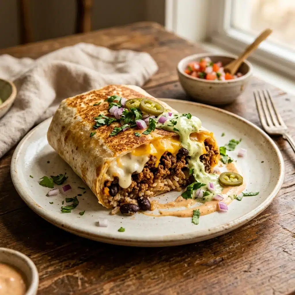 High Protein Taco Bell Quesarito