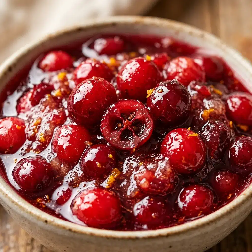Homemade Cranberry Sauce Recipe Easy