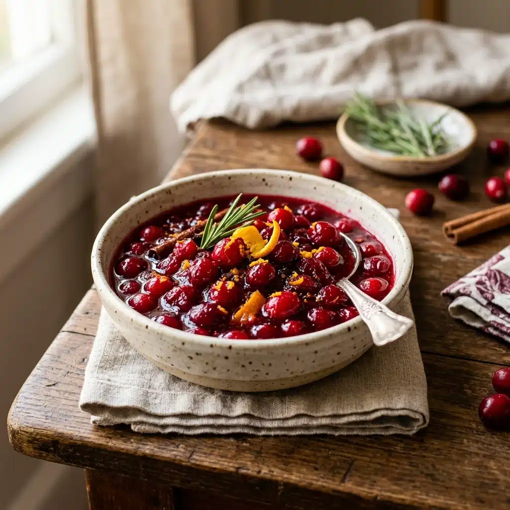 Homemade Cranberry Sauce Recipe Easy
