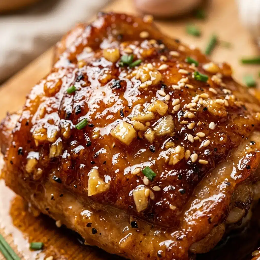 Honey Garlic Chicken Thighs