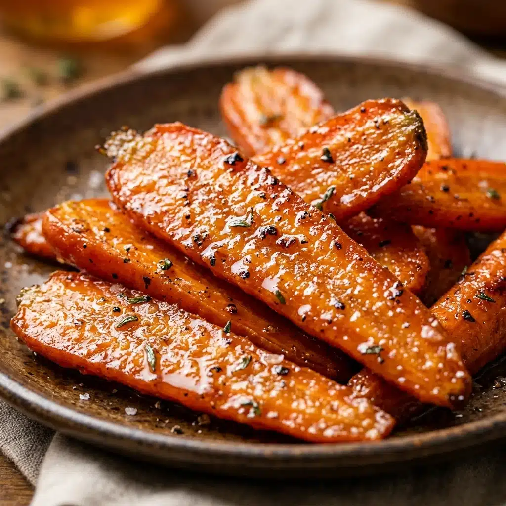 Honey Glazed Roasted Carrots