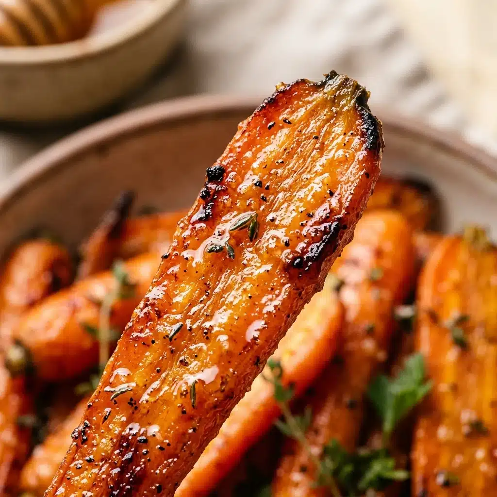 Honey Glazed Roasted Carrots