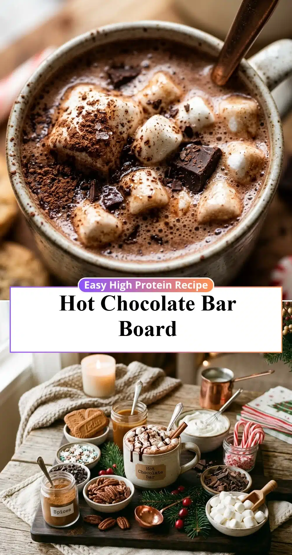 Hot Chocolate Bar Board