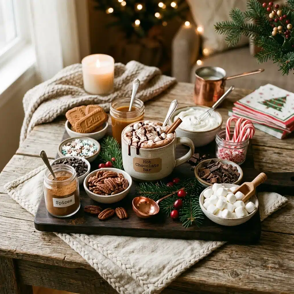 Hot Chocolate Bar Board