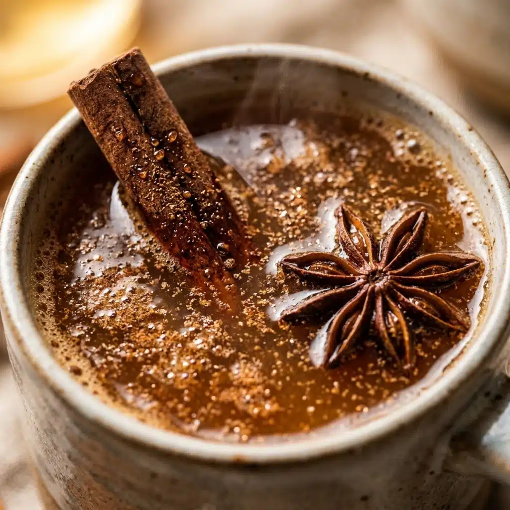 Hot Spiced Apple Cider Mocktail