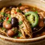 Jalapeño Chicken and Beans