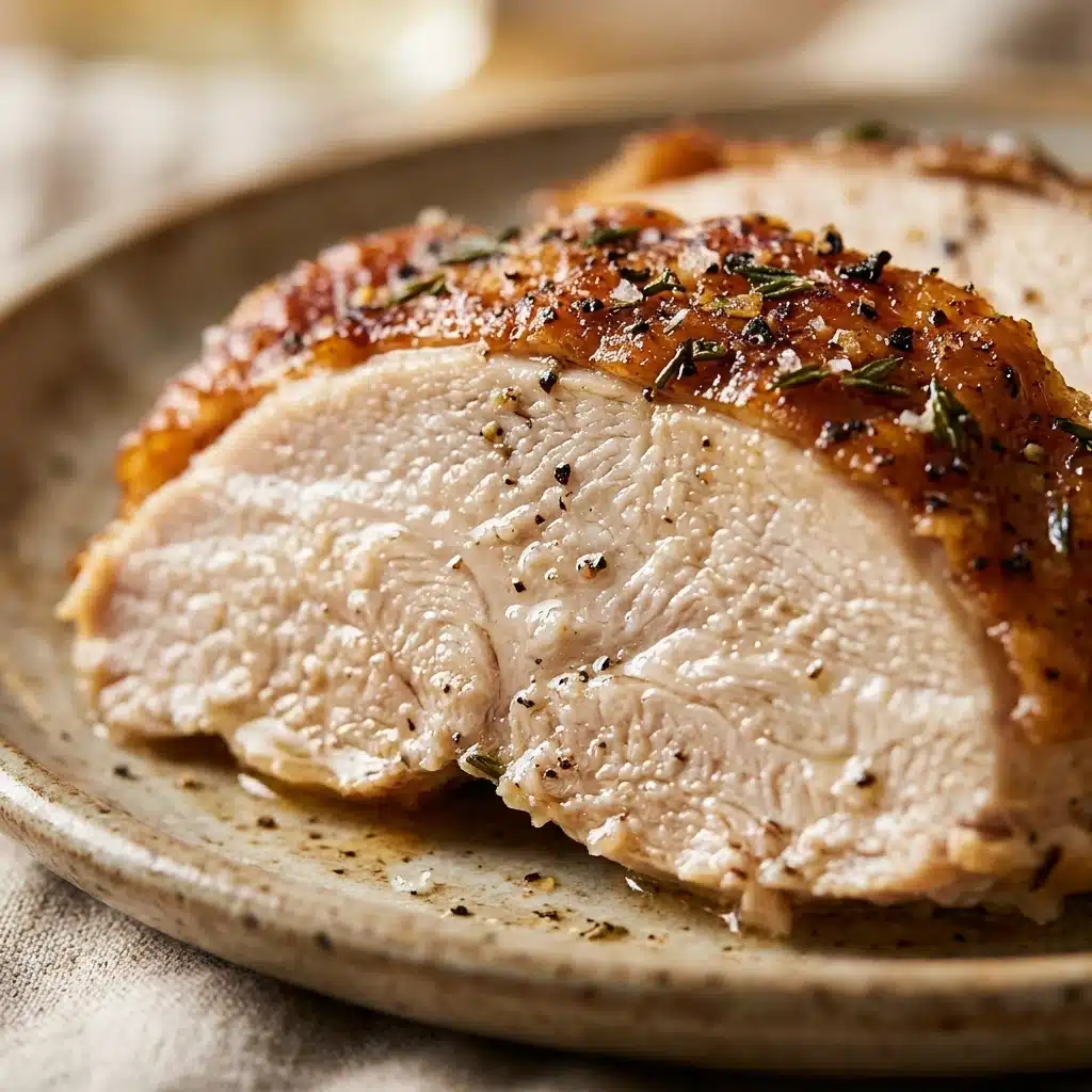 Juicy Dry Brined Turkey Breast