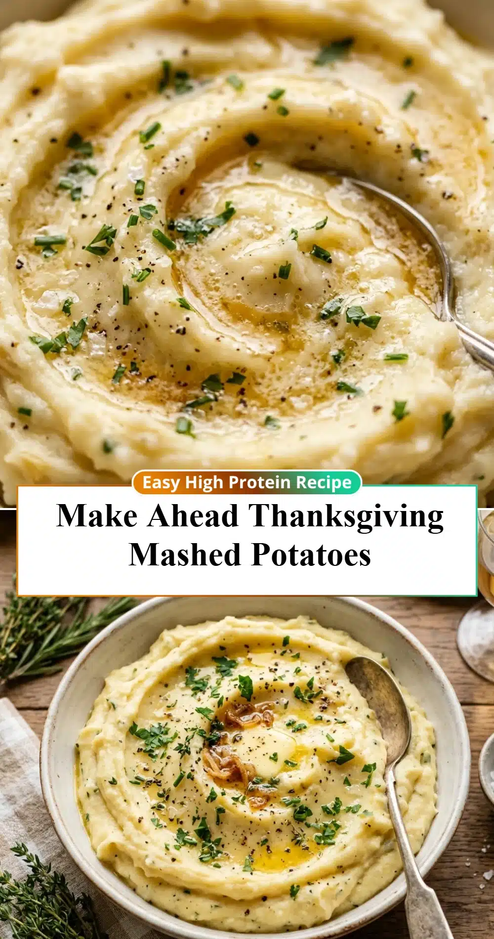 Make Ahead Thanksgiving Mashed Potatoes