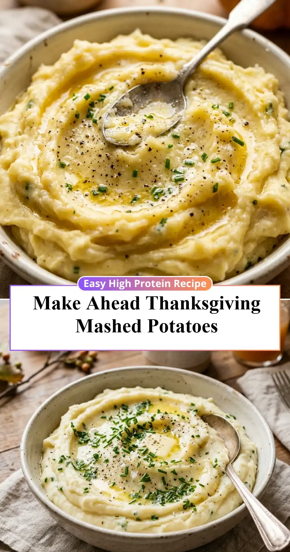 Make Ahead Thanksgiving Mashed Potatoes