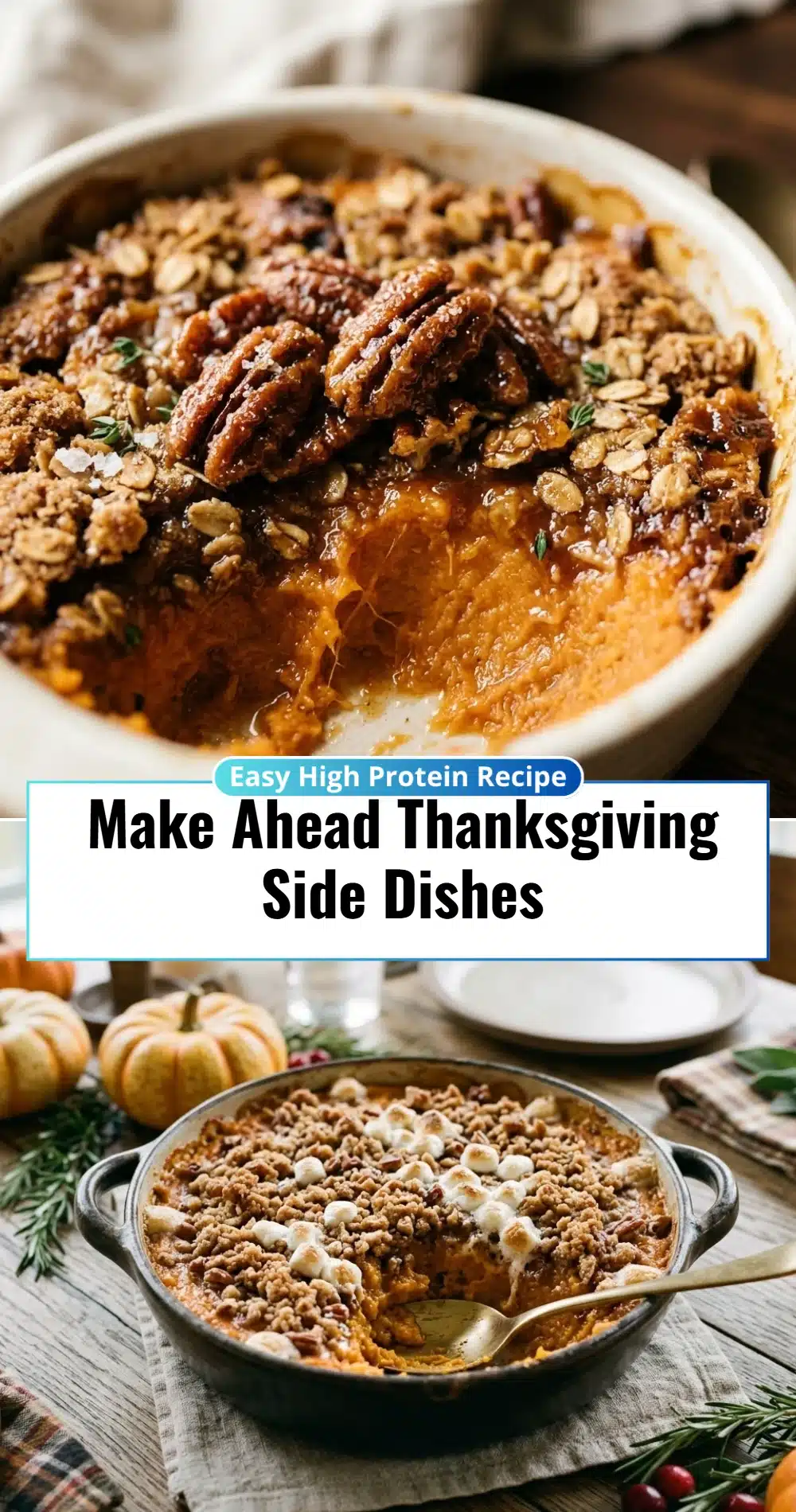 Make Ahead Thanksgiving Side Dishes