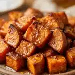 Maple Cinnamon Roasted Sweet Potatoes
