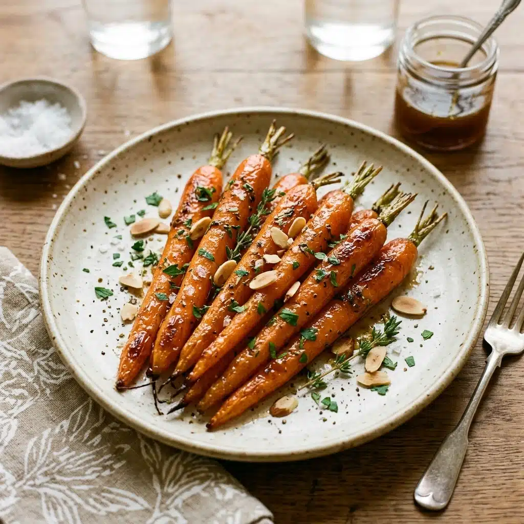 Maple Glazed Roasted Carrots