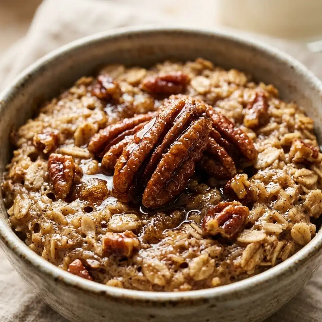 Maple Pecan Baked Oatmeal