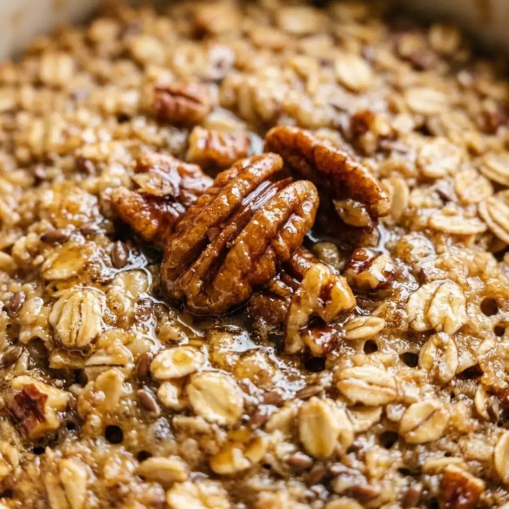 Maple Pecan Baked Oatmeal