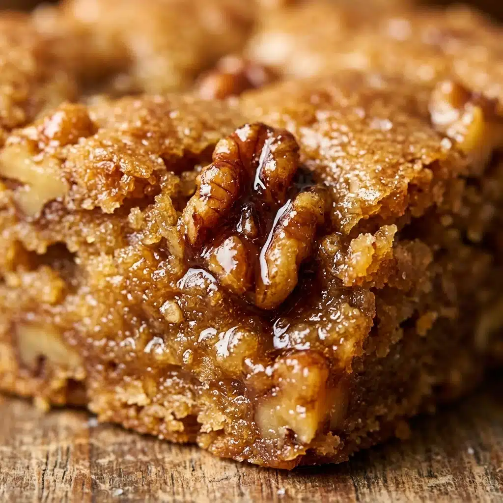 Maple Walnut Blondies