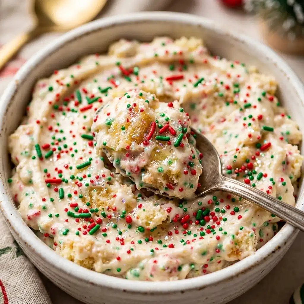 No-Bake Christmas Tree Cake Dip
