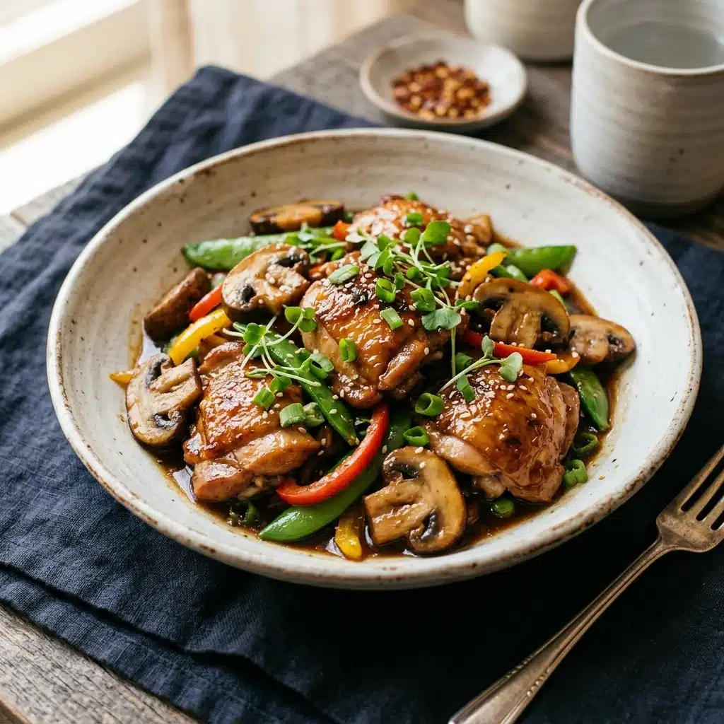 Panda Express Mushroom Chicken