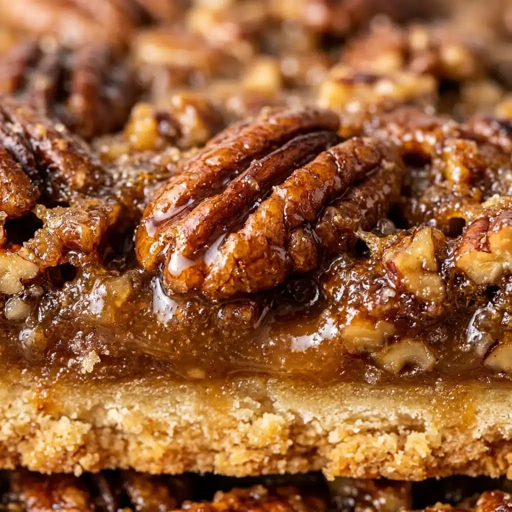 Pecan Pie Bars With Brown Sugar