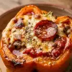 Pizza Stuffed Bell Peppers