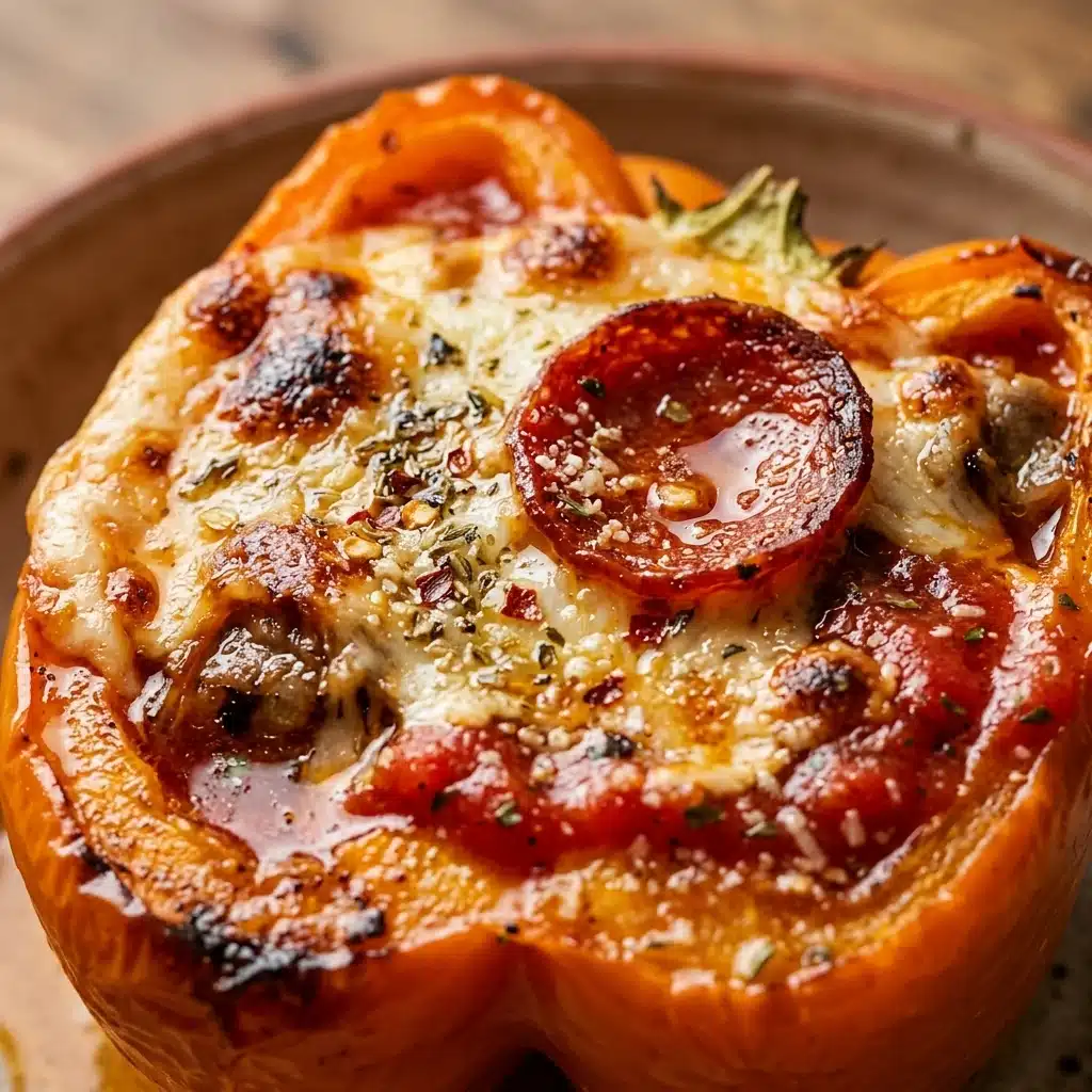 Pizza Stuffed Bell Peppers