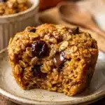 Pumpkin Baked Oatmeal Cups