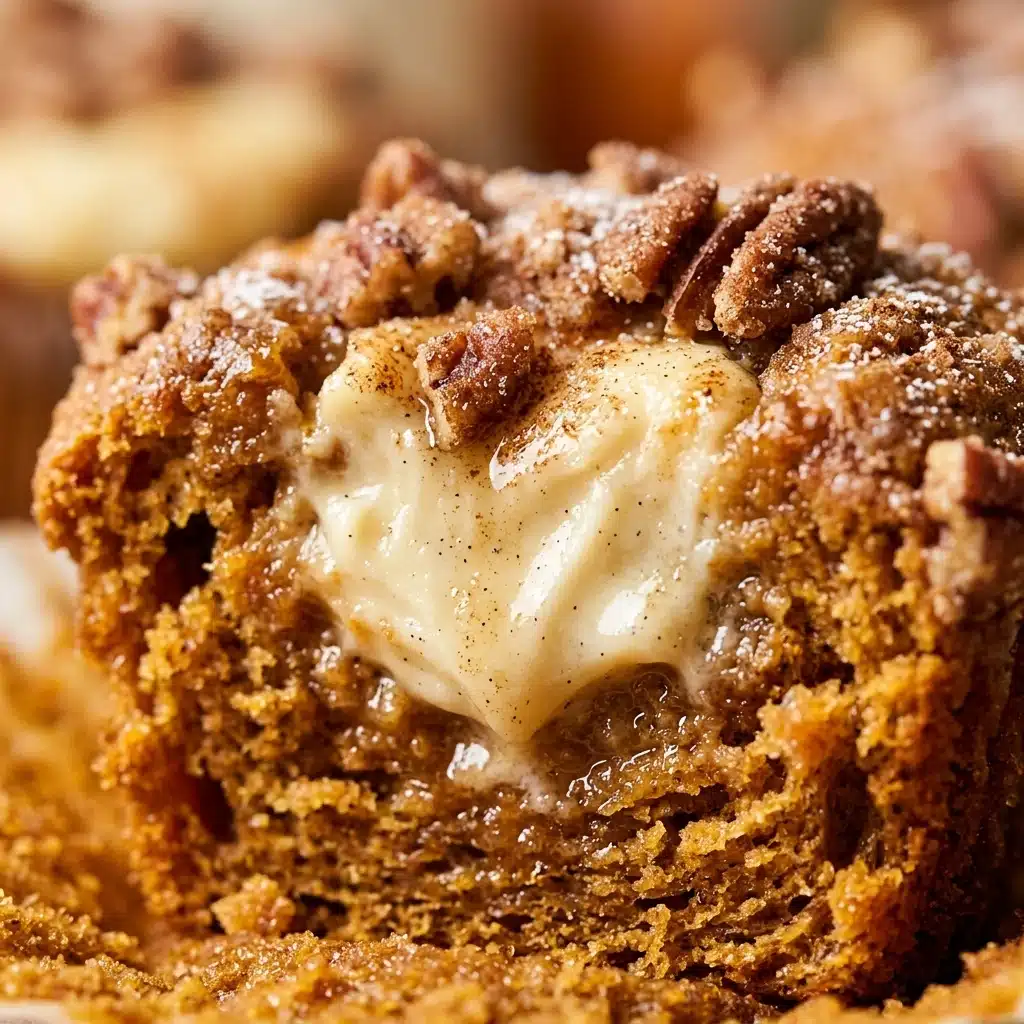 Pumpkin Cheesecake Muffins