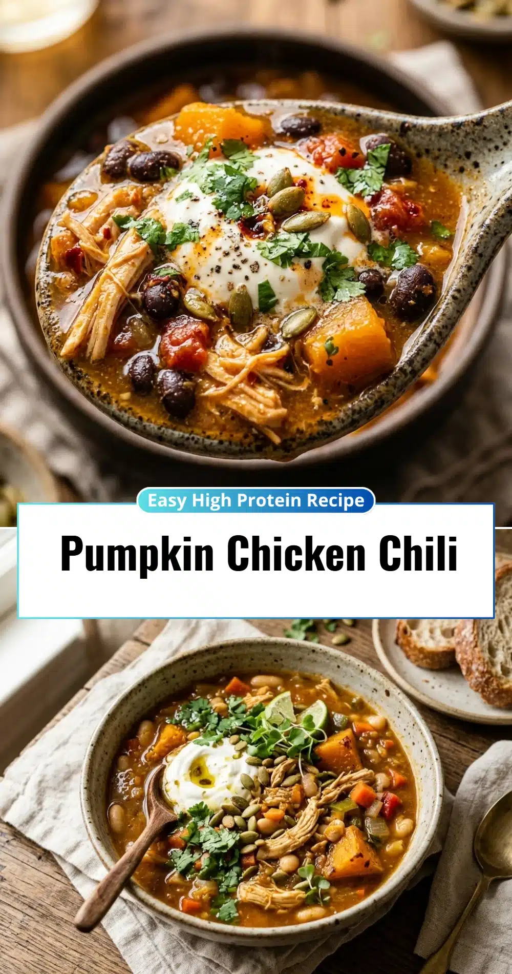 Pumpkin Chicken Chili