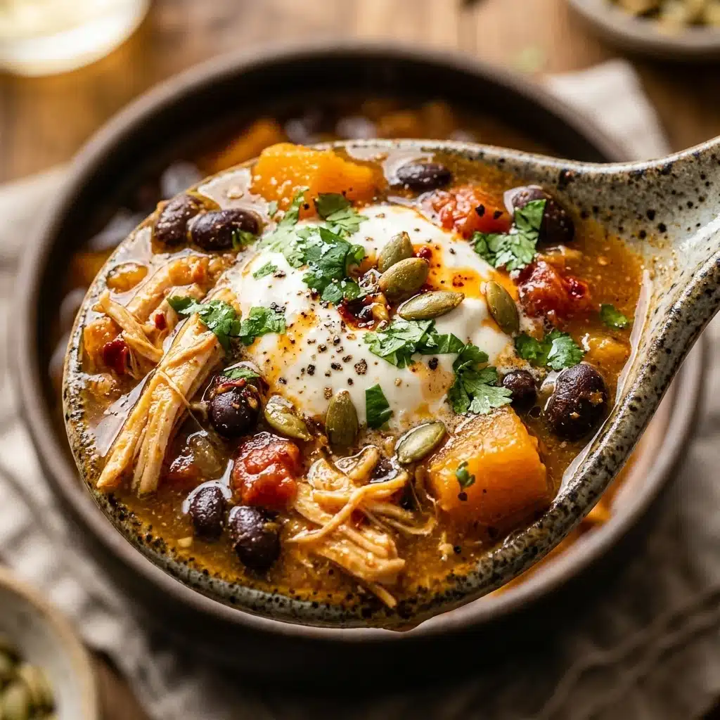 Pumpkin Chicken Chili