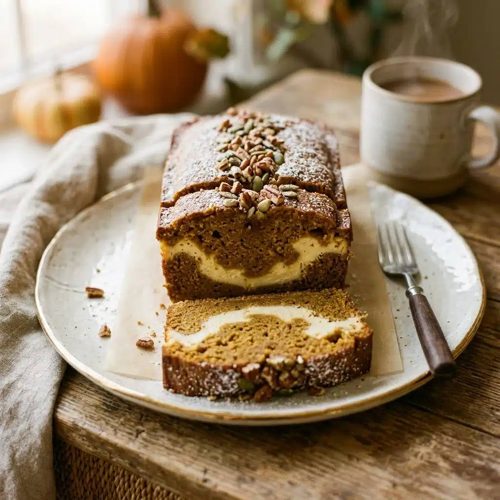 Pumpkin Cream Cheese Loaf