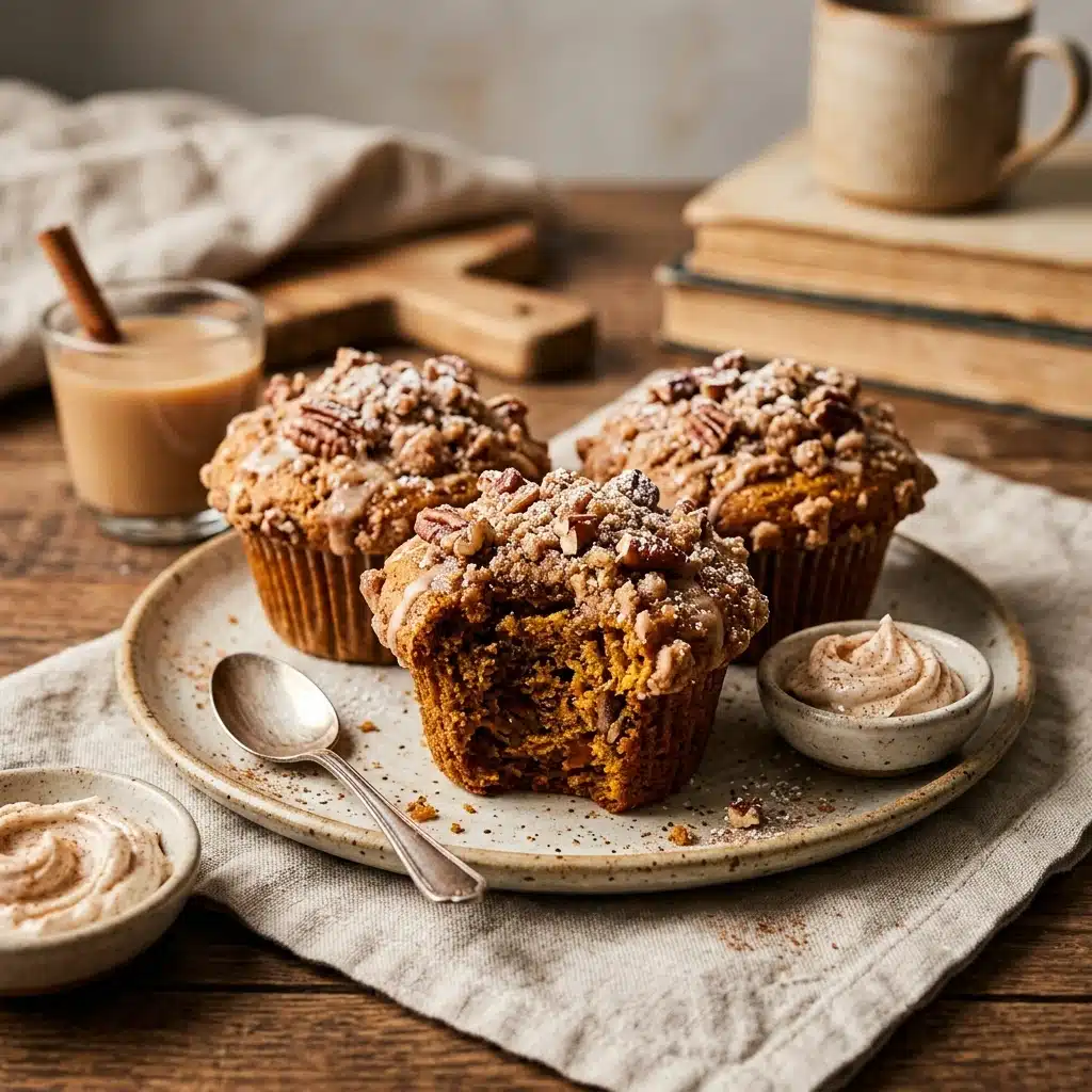 Pumpkin Muffins Bakery Style