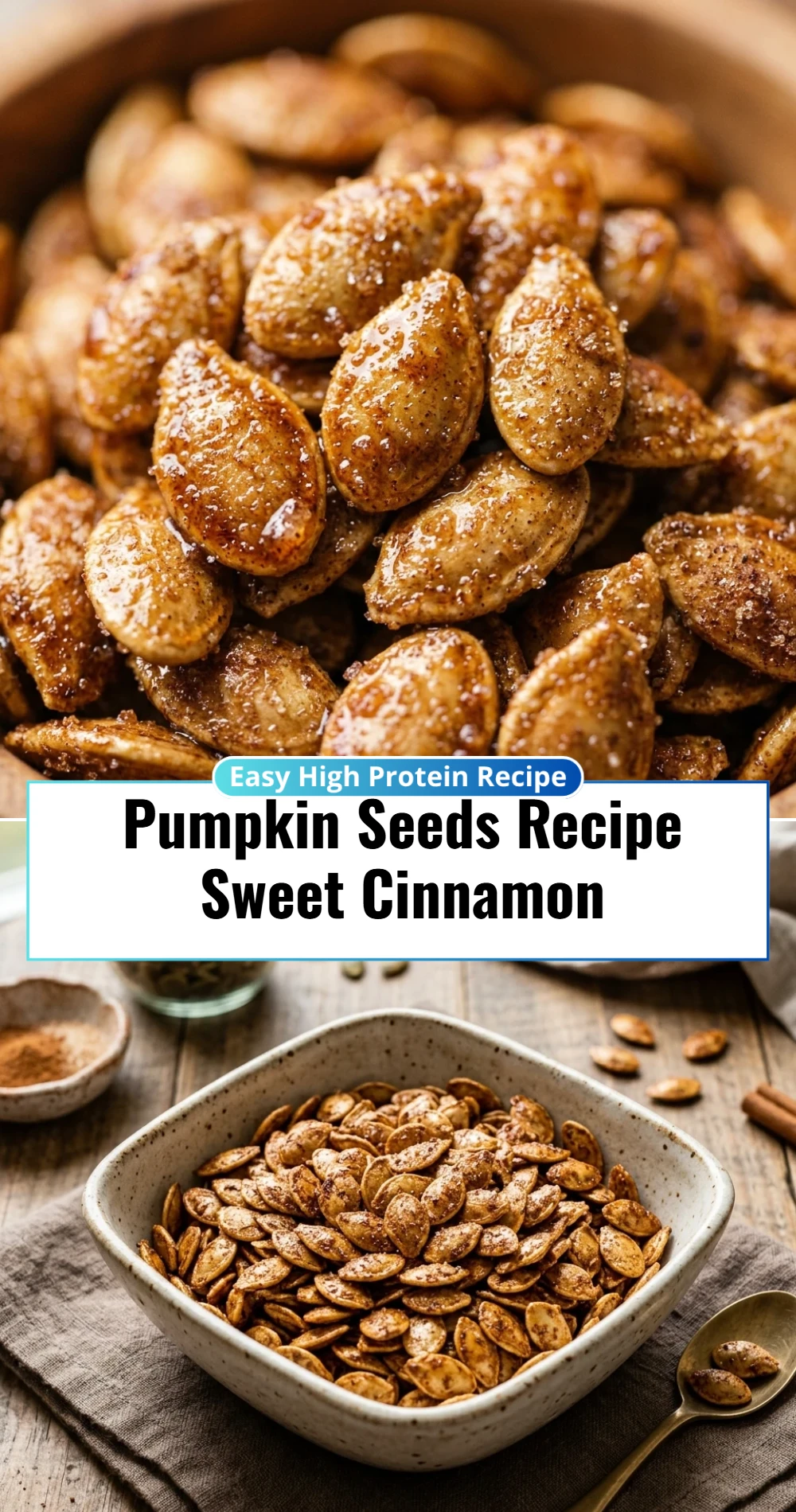 Pumpkin Seeds Recipe Sweet Cinnamon
