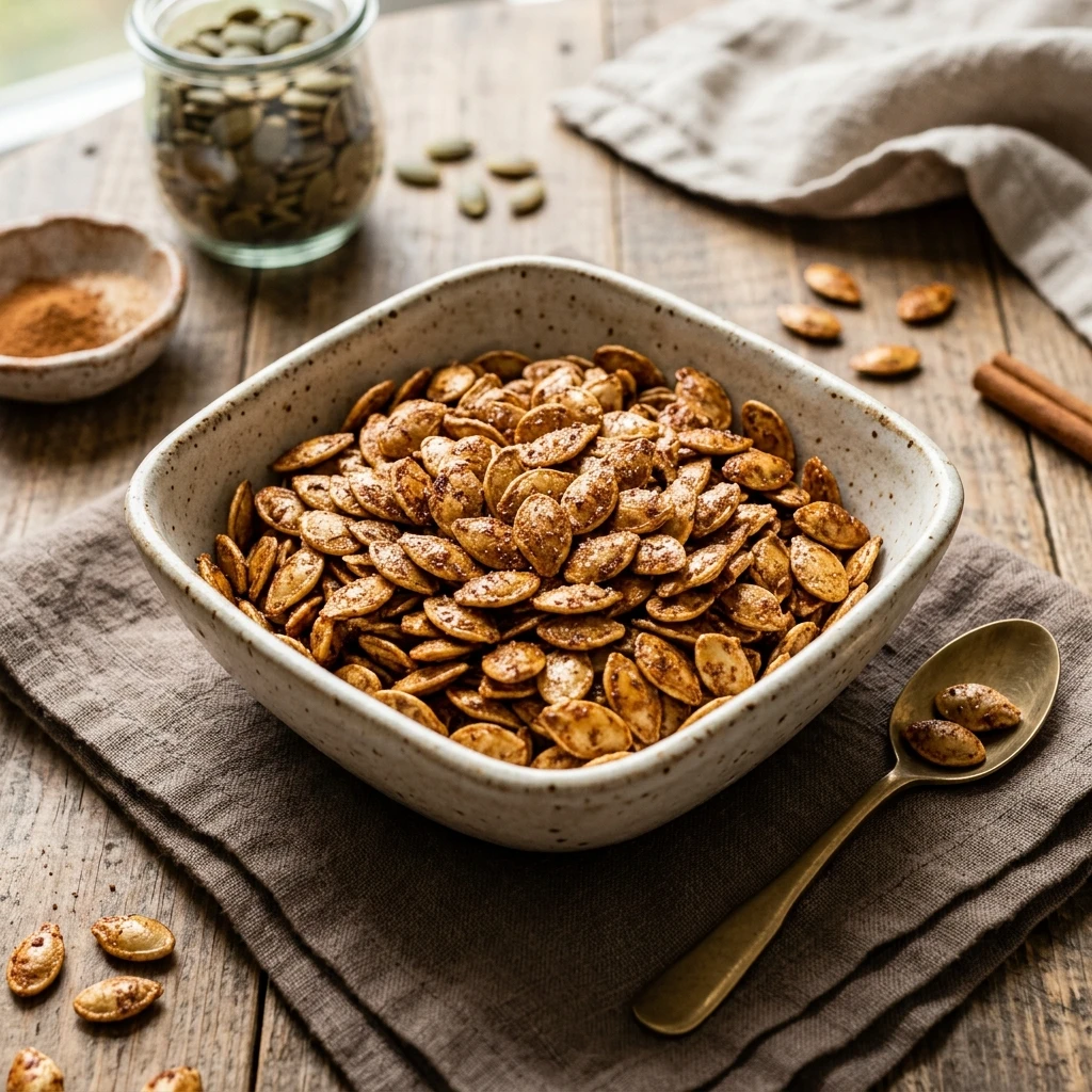 Pumpkin Seeds Recipe Sweet Cinnamon