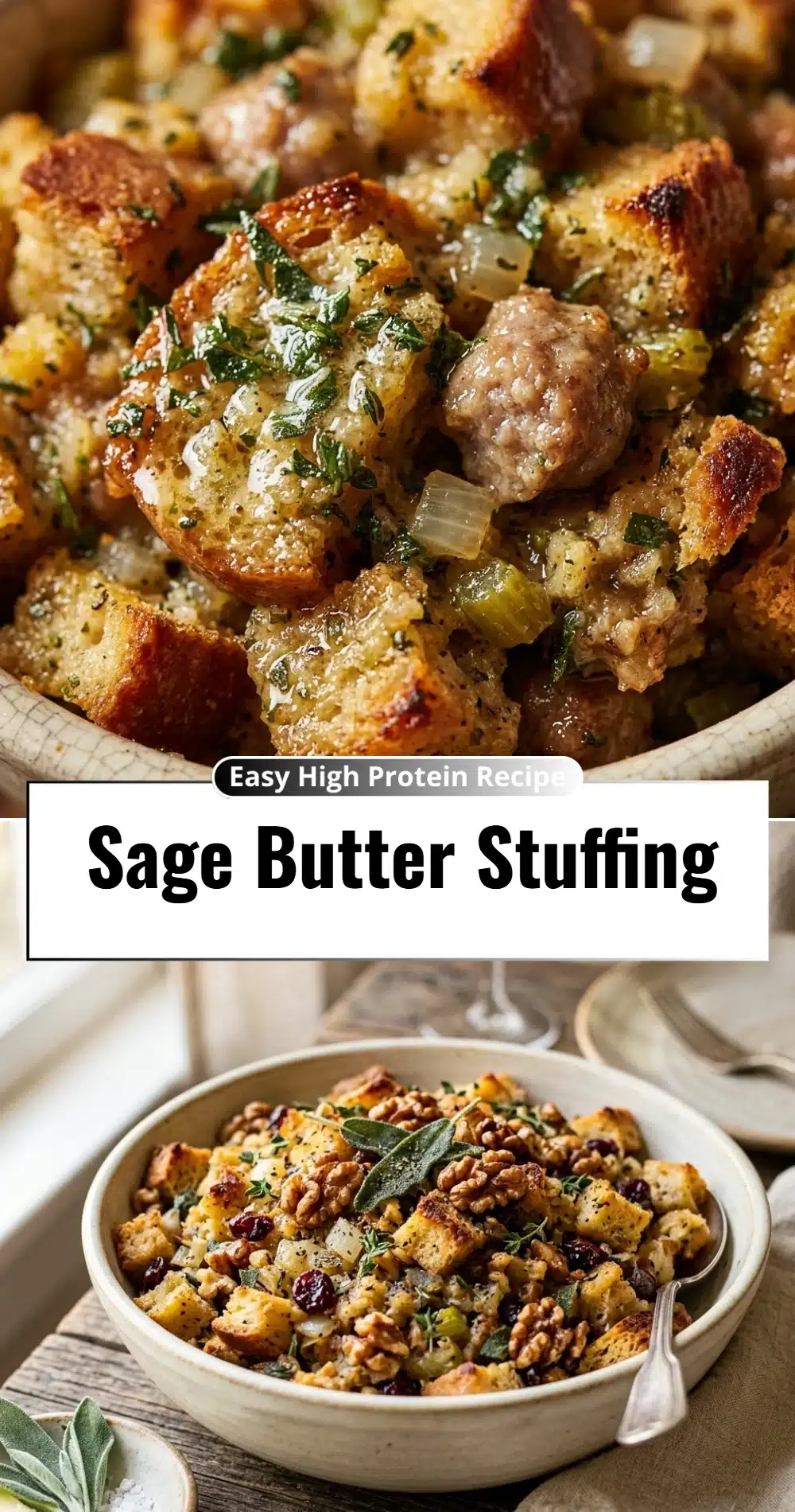 Sage Butter Stuffing