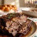 Slow Braised Beef Brisket For Hanukkah