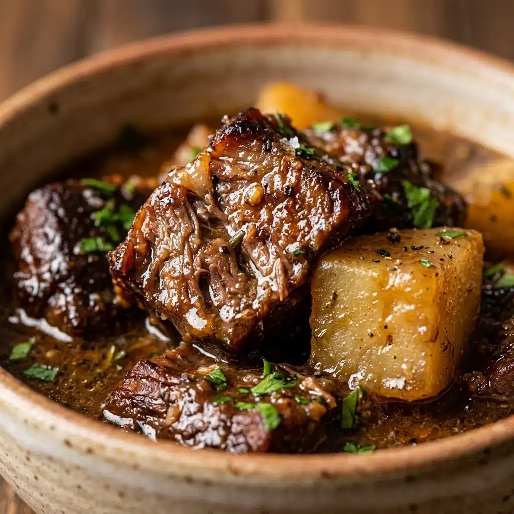Slow Cooker Beef Bites and Potatoes
