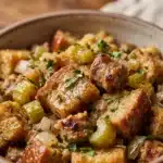 Slow Cooker Thanksgiving Stuffing