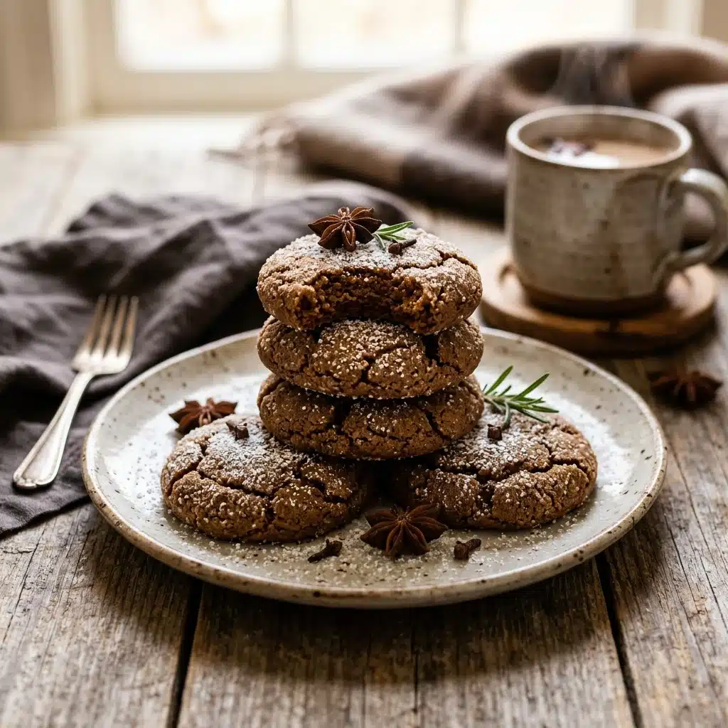 Soft Gingerbread Cookies With Molasses