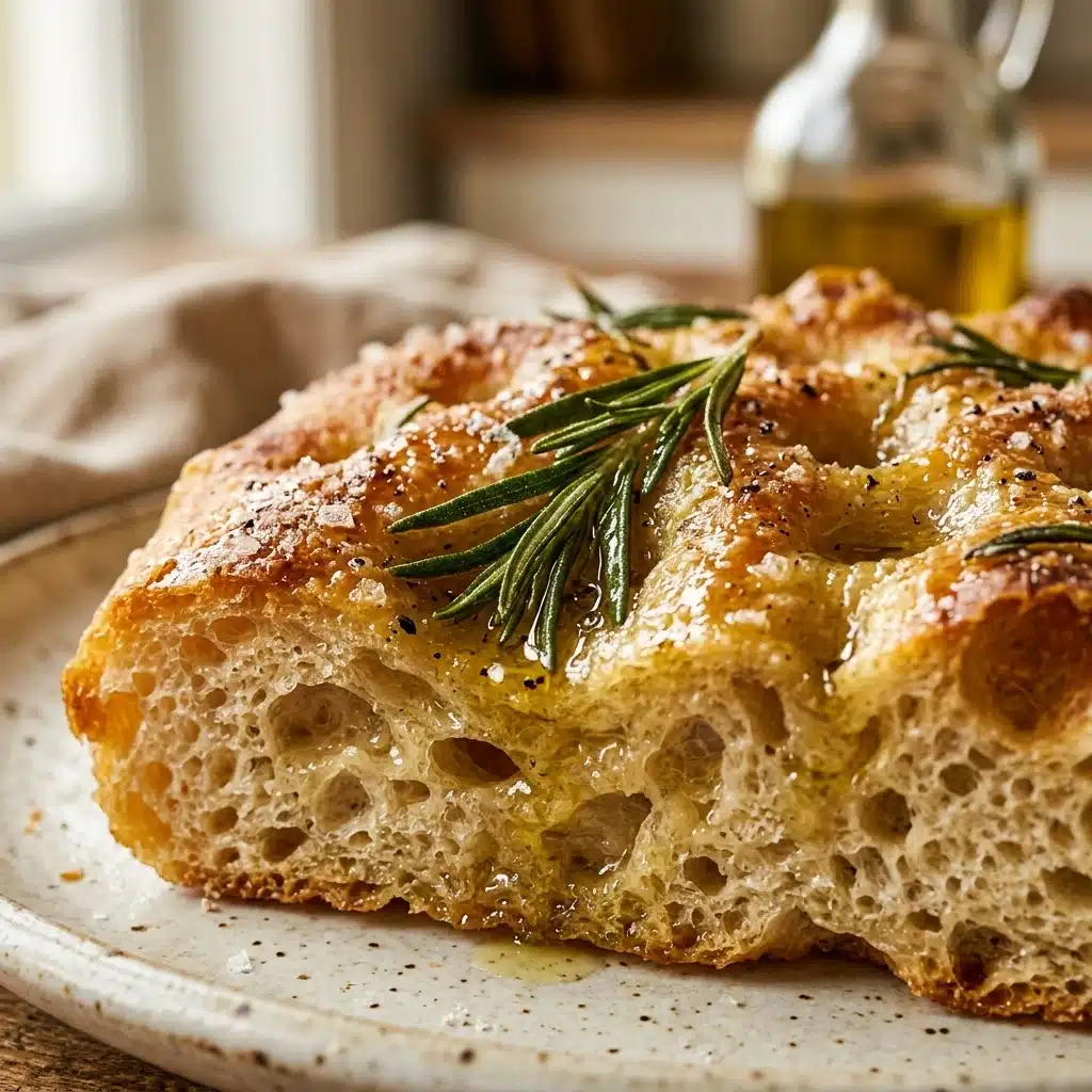 Sourdough Focaccia with Rosemary