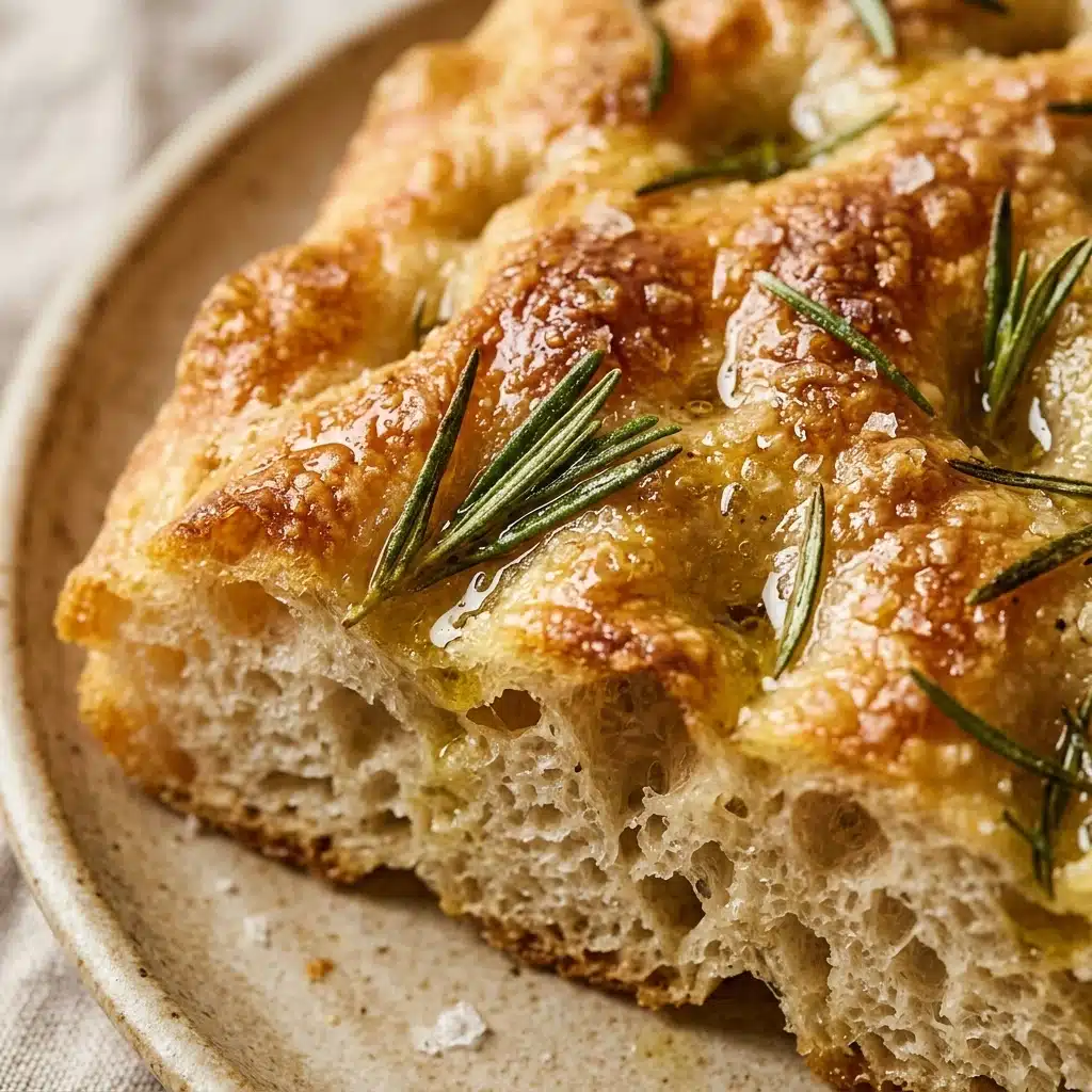 Sourdough Rosemary Focaccia