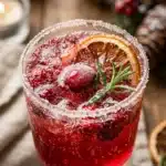 Sparkling Cranberry Mocktail