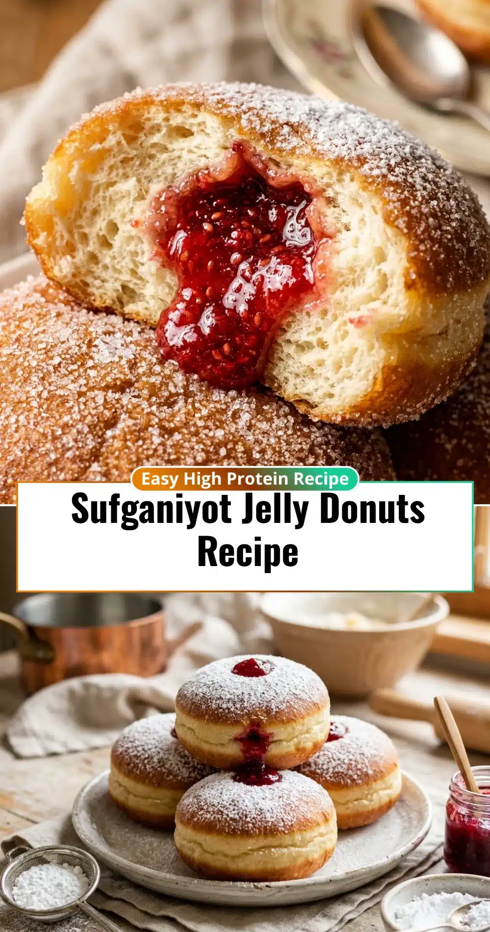 Sufganiyot Jelly Donuts Recipe