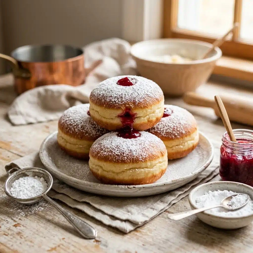 Sufganiyot Jelly Donuts Recipe