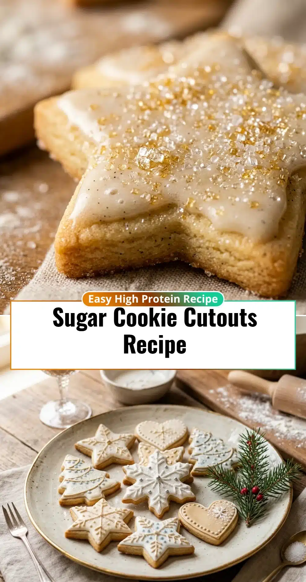 Sugar Cookie Cutouts Recipe