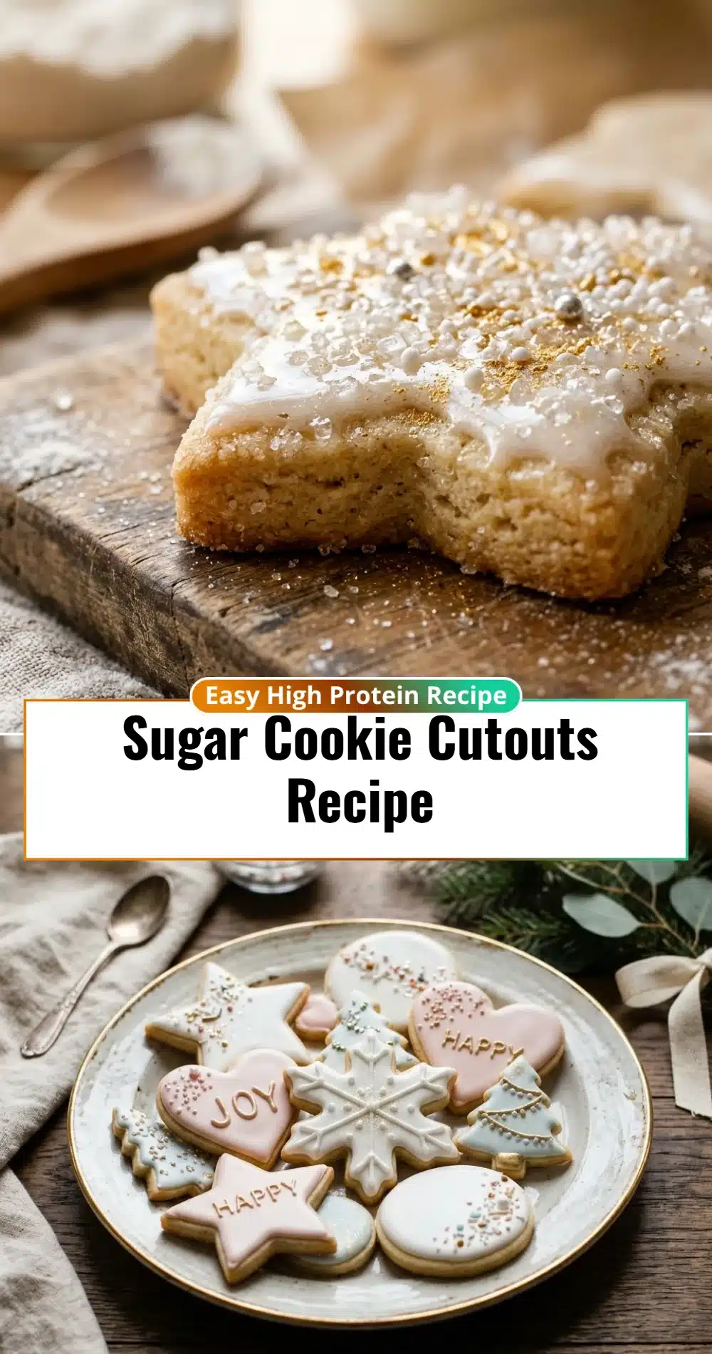Sugar Cookie Cutouts Recipe